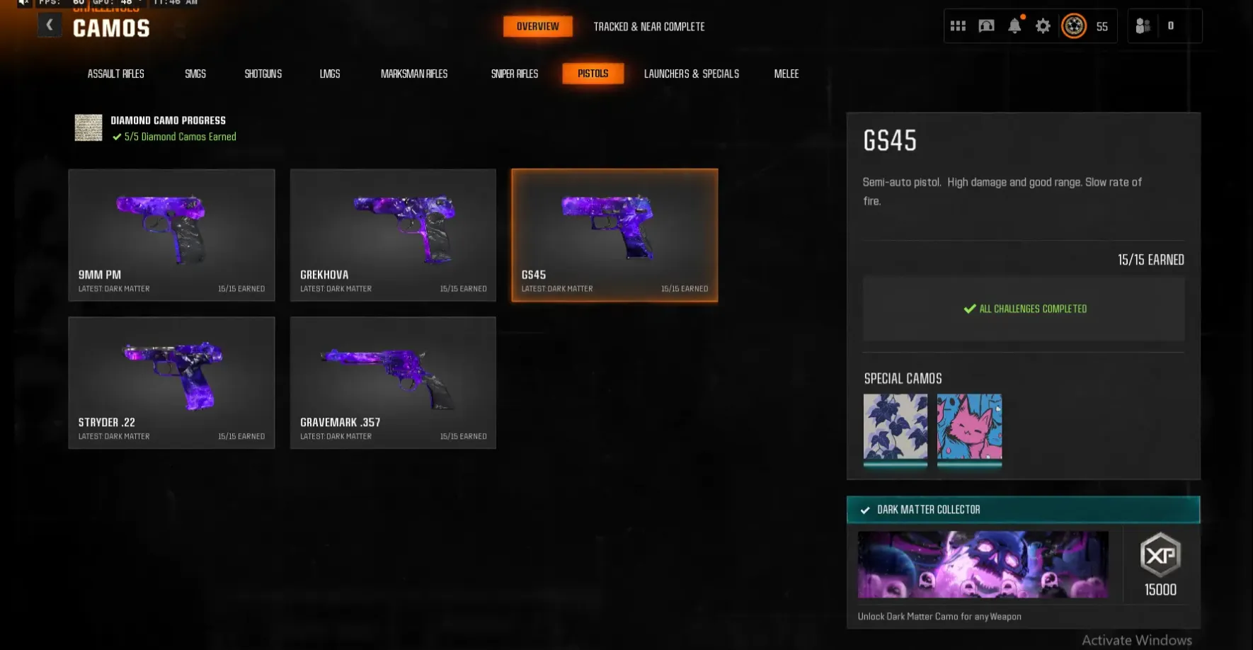 🔥 33 Dark Matter Level 55 🎮 Xbox Linked | Full Access | Instant Delivery 🚀